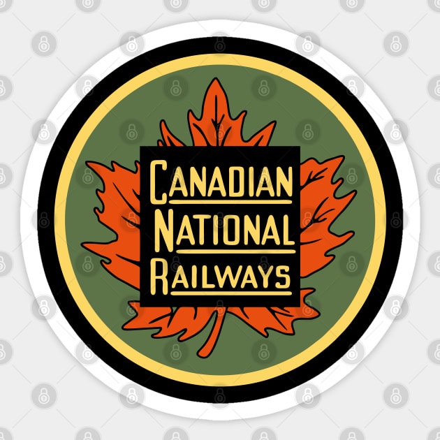 Canadian National Railway Sticker by Raniazo Fitriuro